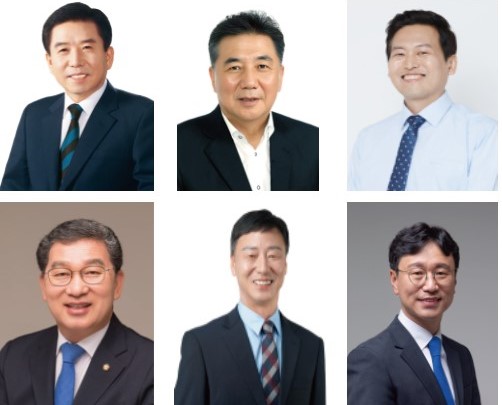 4월 나주화순 국회의원 선거 예비후보는 총6명이 등록했다. 구충곤, 김종운, 손금주, 신정훈, 안주용, 최용선 예비후보(가나다순)
