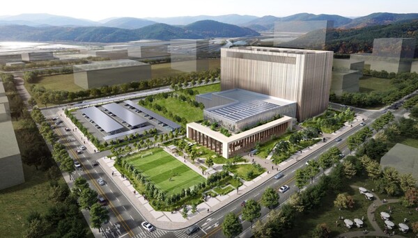       장성 파인데이터센터 조감도